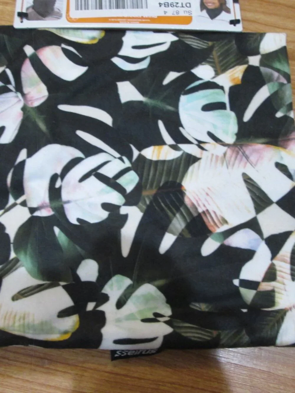 Micofleece Neck Up Gaitor  scarf Unisex soft Tropical print one size fits all